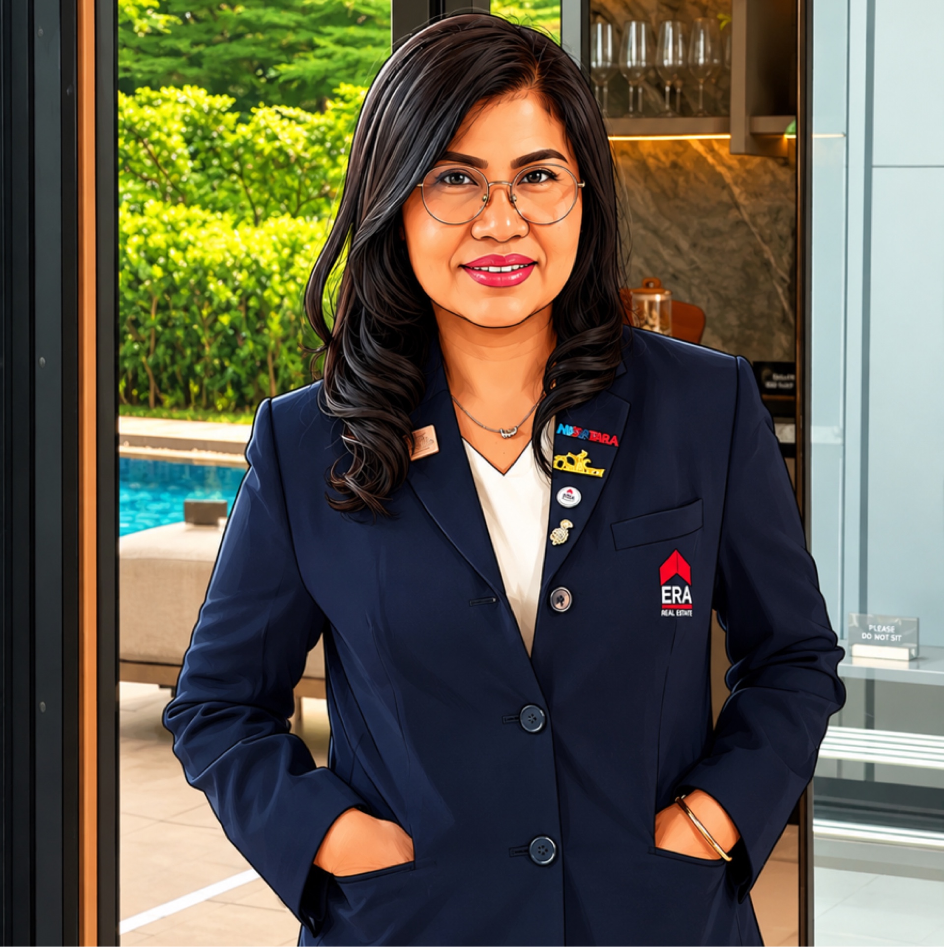 Foto agen properti Rinda Shu
