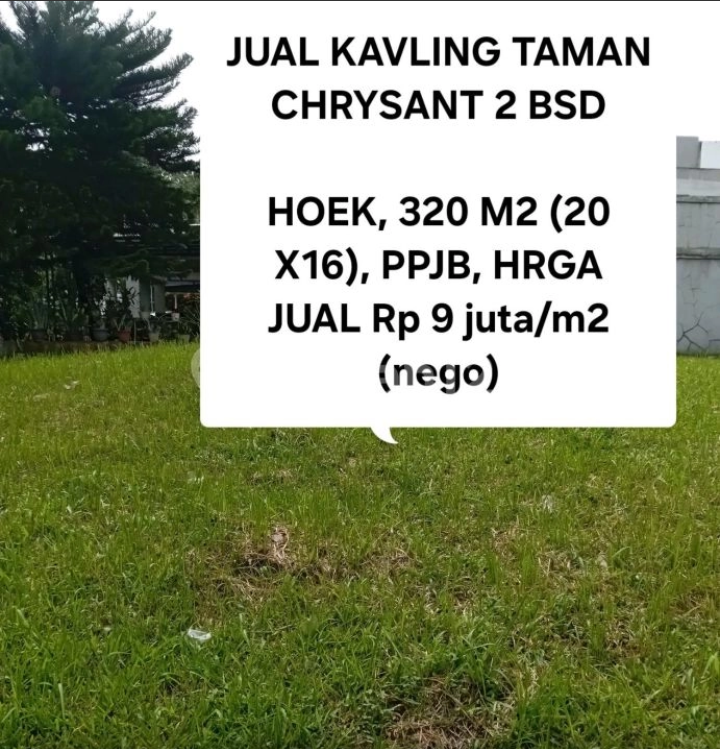 Tanah/Kavling Dijual di Tangerang, foto 1 dari 1