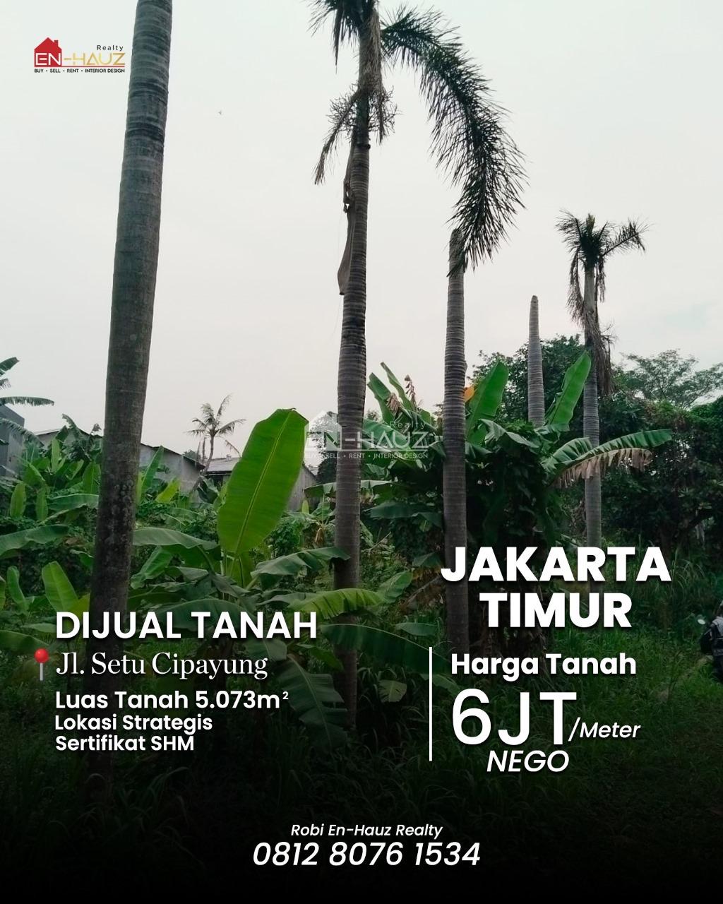 Tanah / Kavling Dijual di Cipayung, Jakarta Timur, foto 1 dari 6