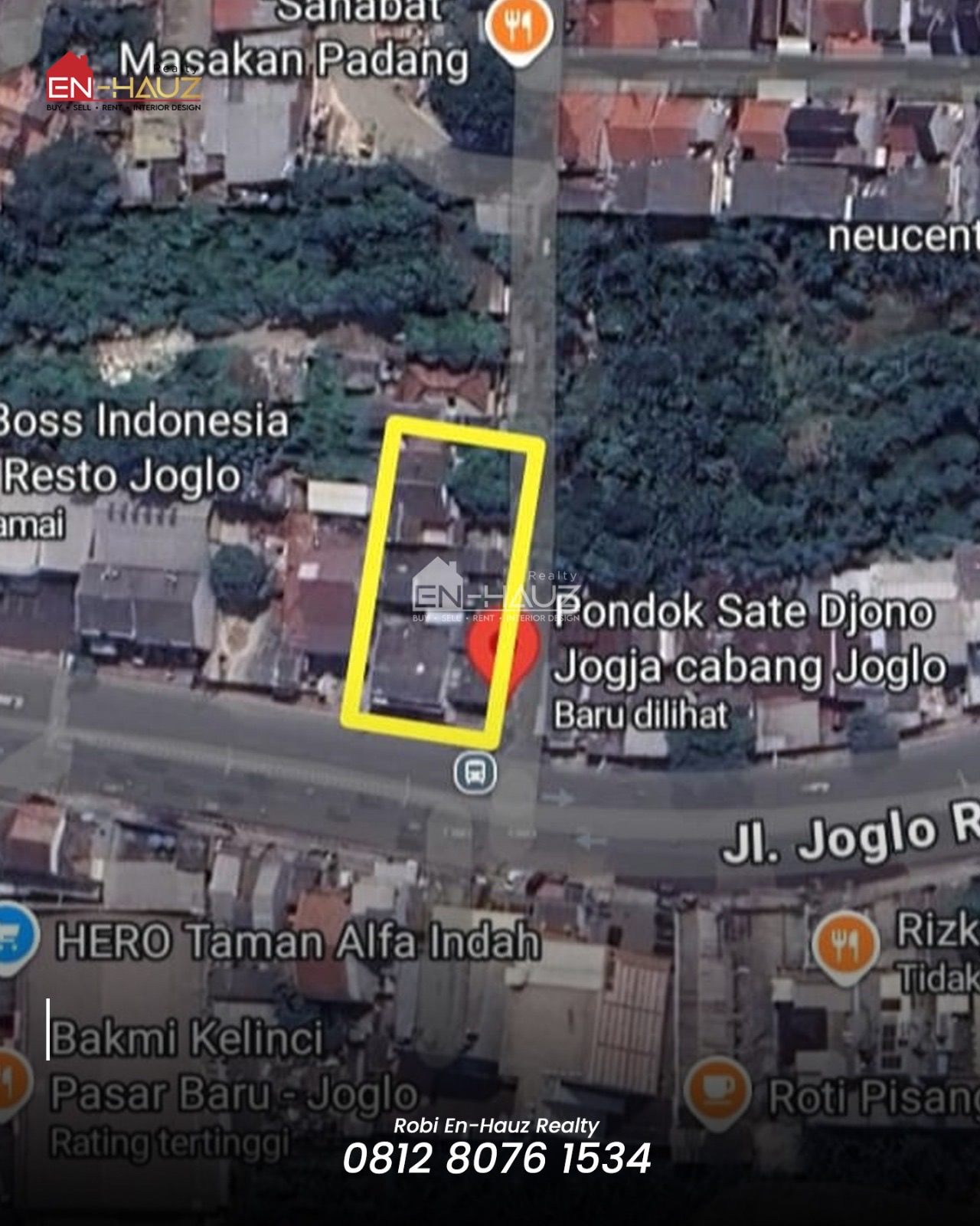 Tanah / Kavling Dijual di Joglo Kembangan, Jakarta Barat, foto 1 dari 5