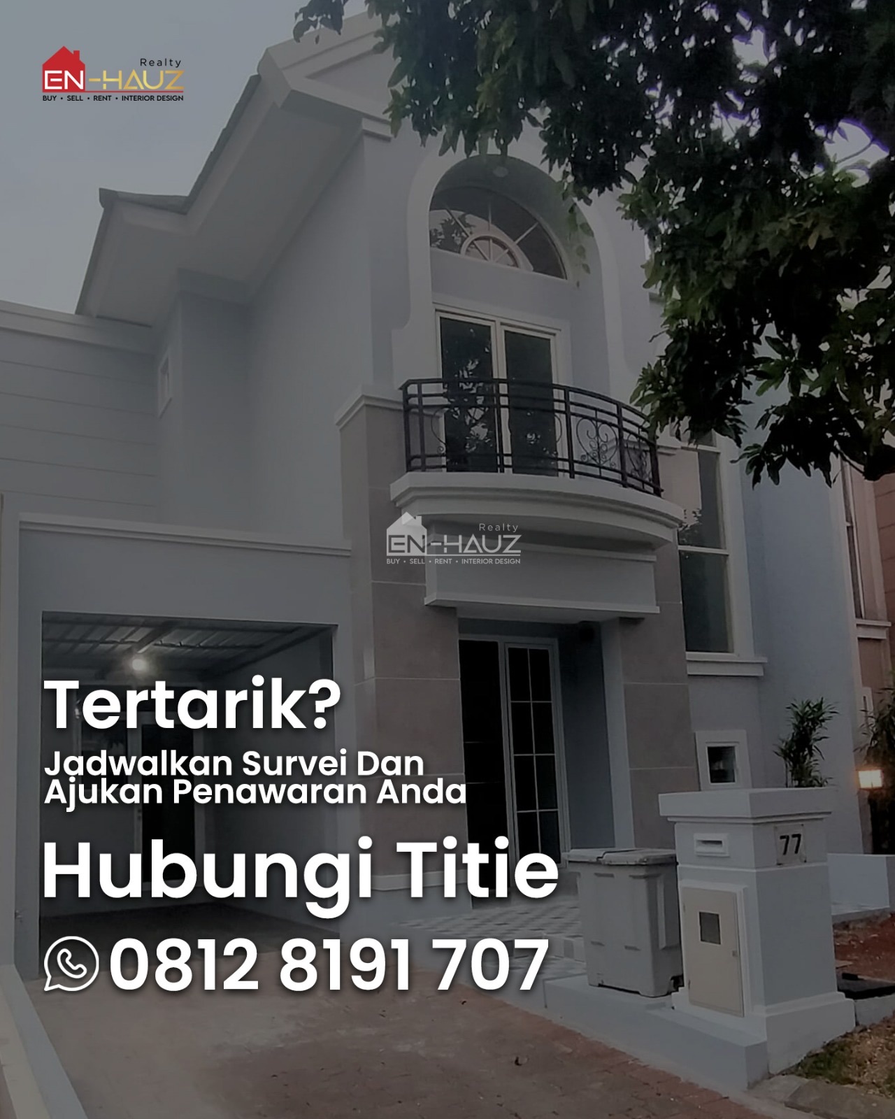 Rumah Disewa di Gading Serpong, Tangerang, foto 1 dari 8