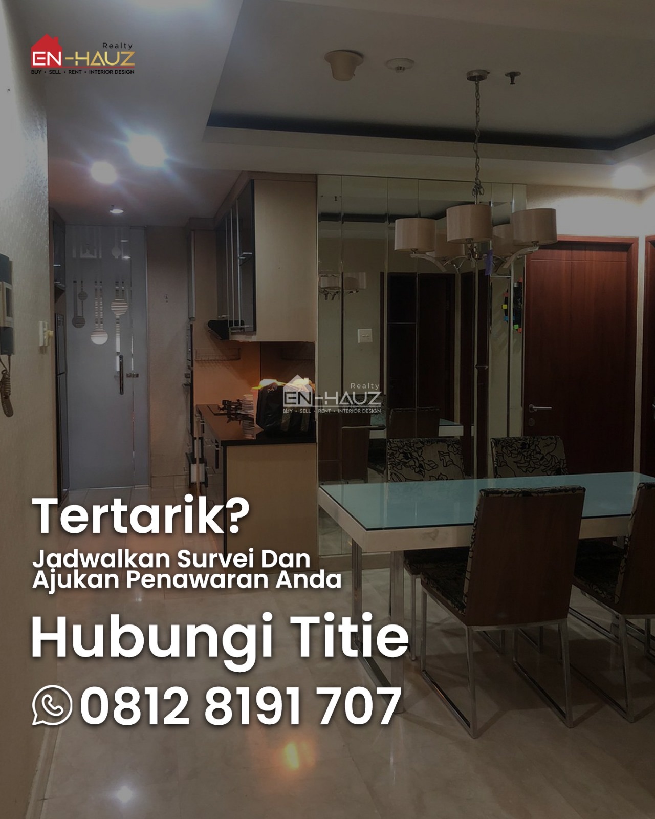 Apartemen Dijual di Permata Hijau, Jakarta Selatan, foto 1 dari 10