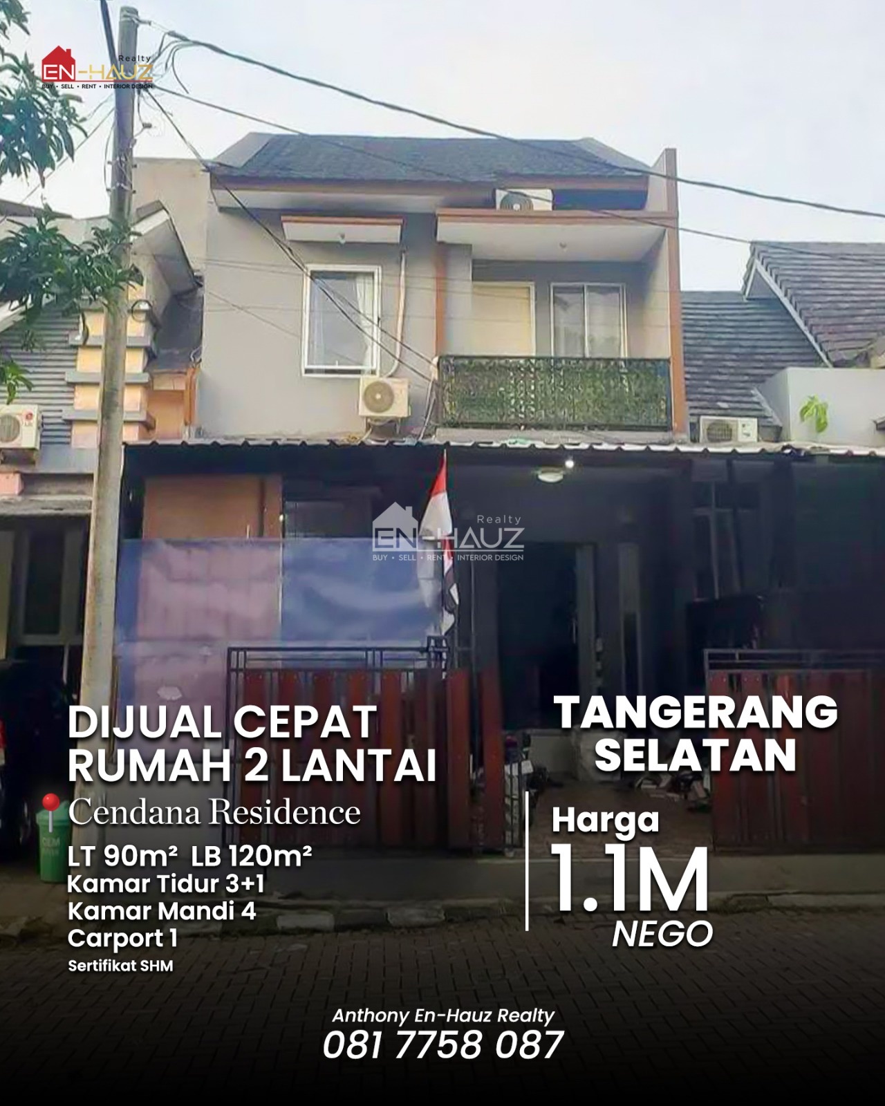 Rumah Dijual di Pamulang, Tangerang Selatan, foto 1 dari 10