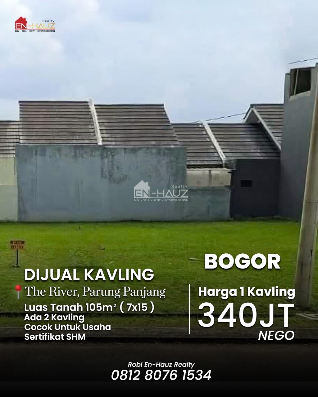 Tanah / Kavling Dijual di Parung Panjang, Bogor, foto 1 dari 4