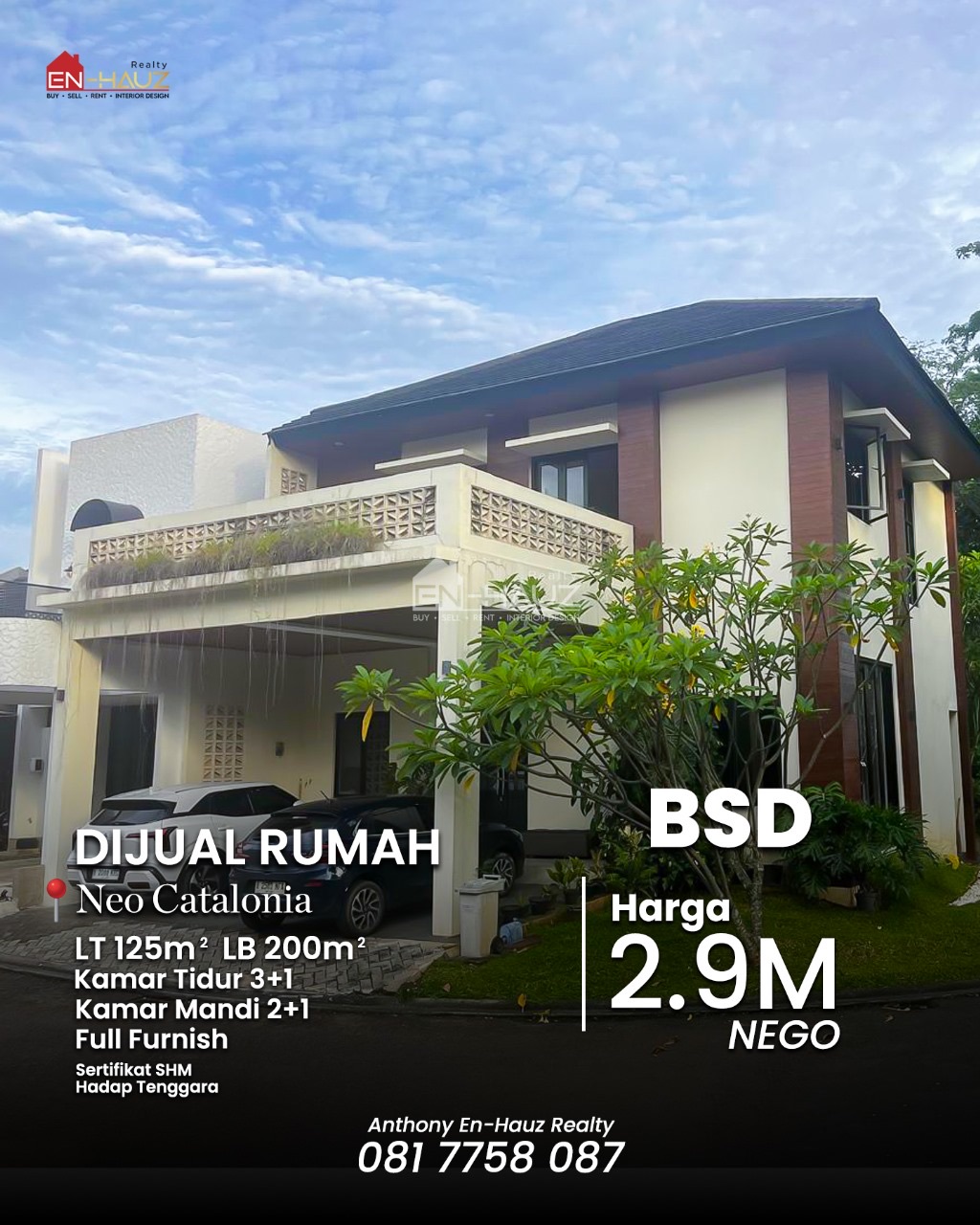 Rumah Dijual di BSD, Tangerang, foto 1 dari 10