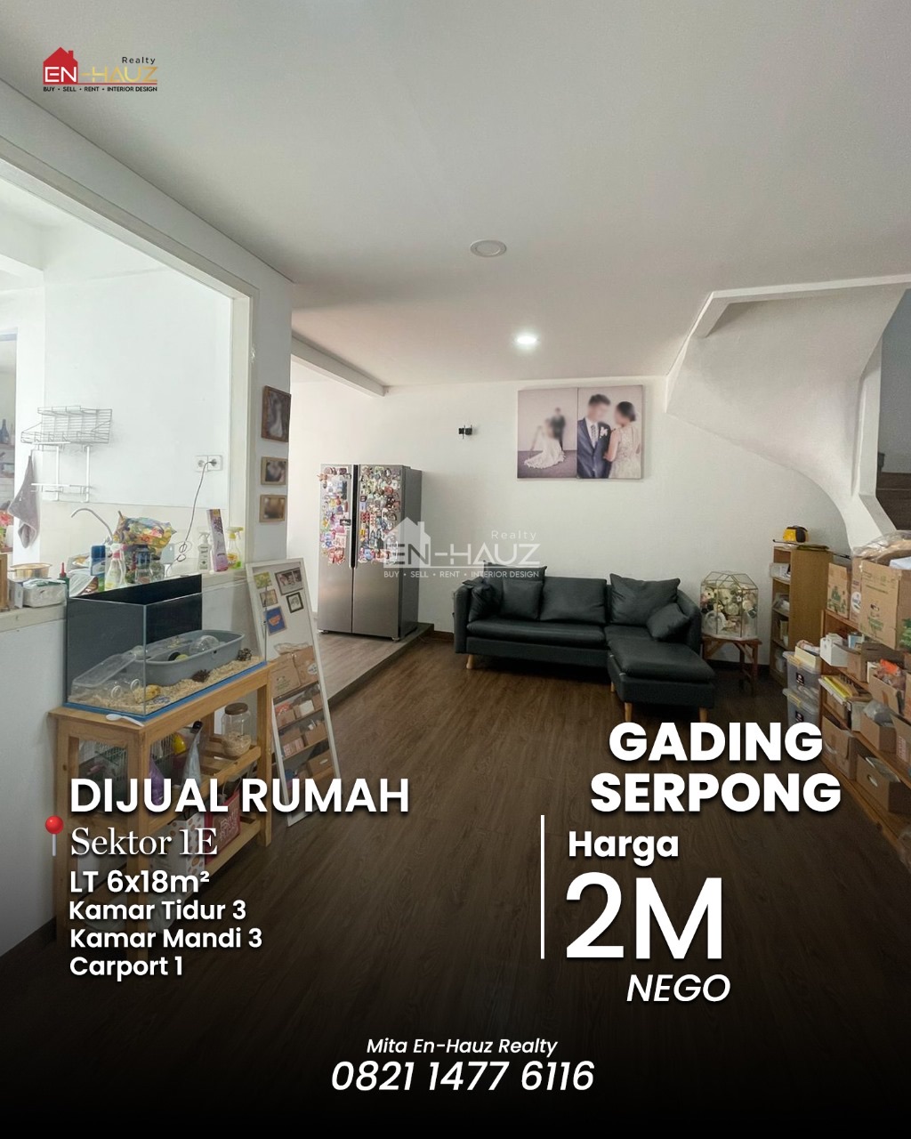 Rumah Dijual di Gading Serpong, Tangerang, foto 1 dari 9