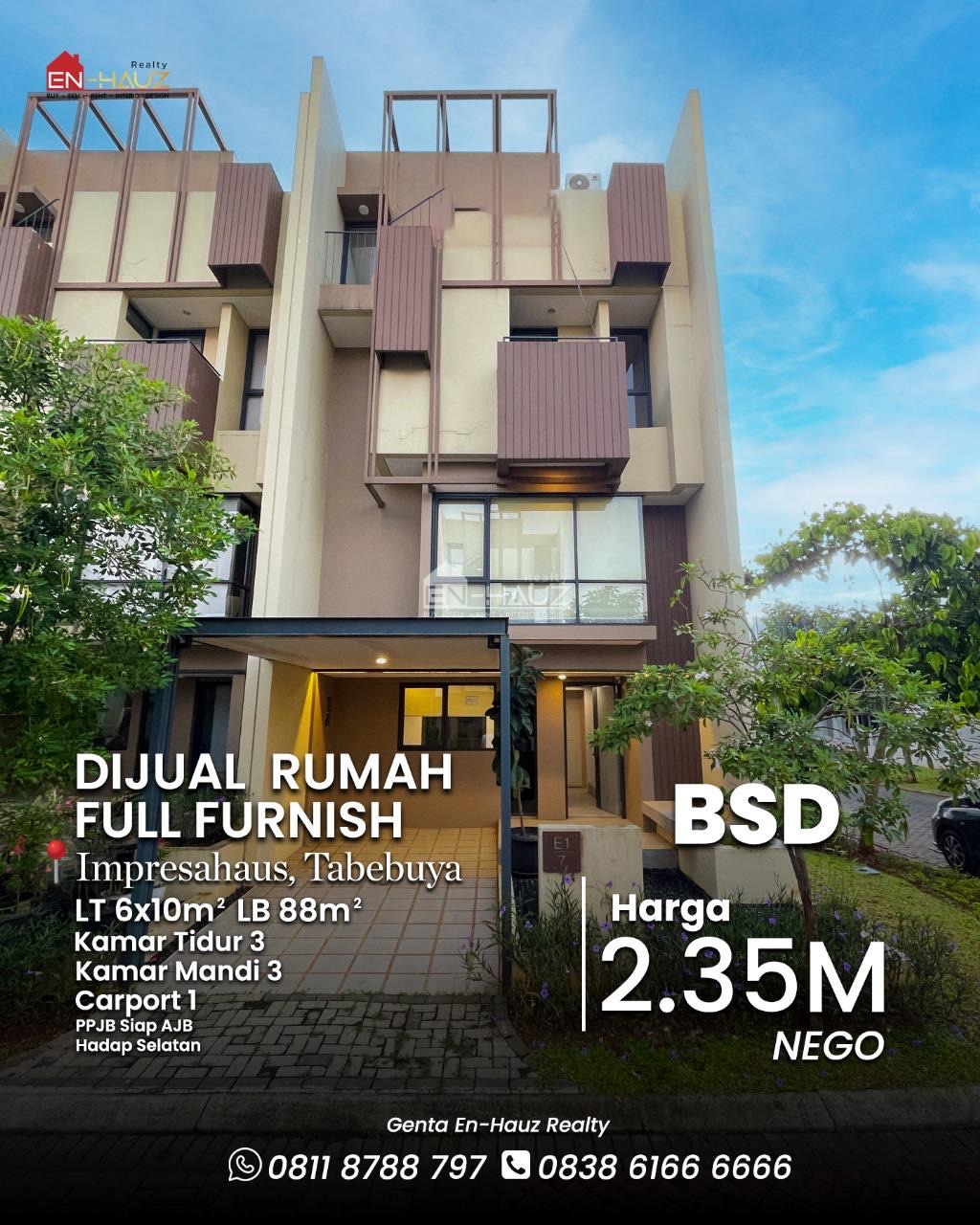Rumah Dijual di BSD, Tangerang, foto 1 dari 8