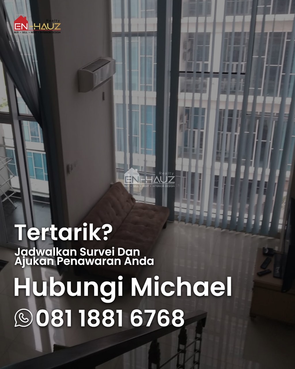 Apartemen Dijual di Alam Sutera, Tangerang, foto 1 dari 5