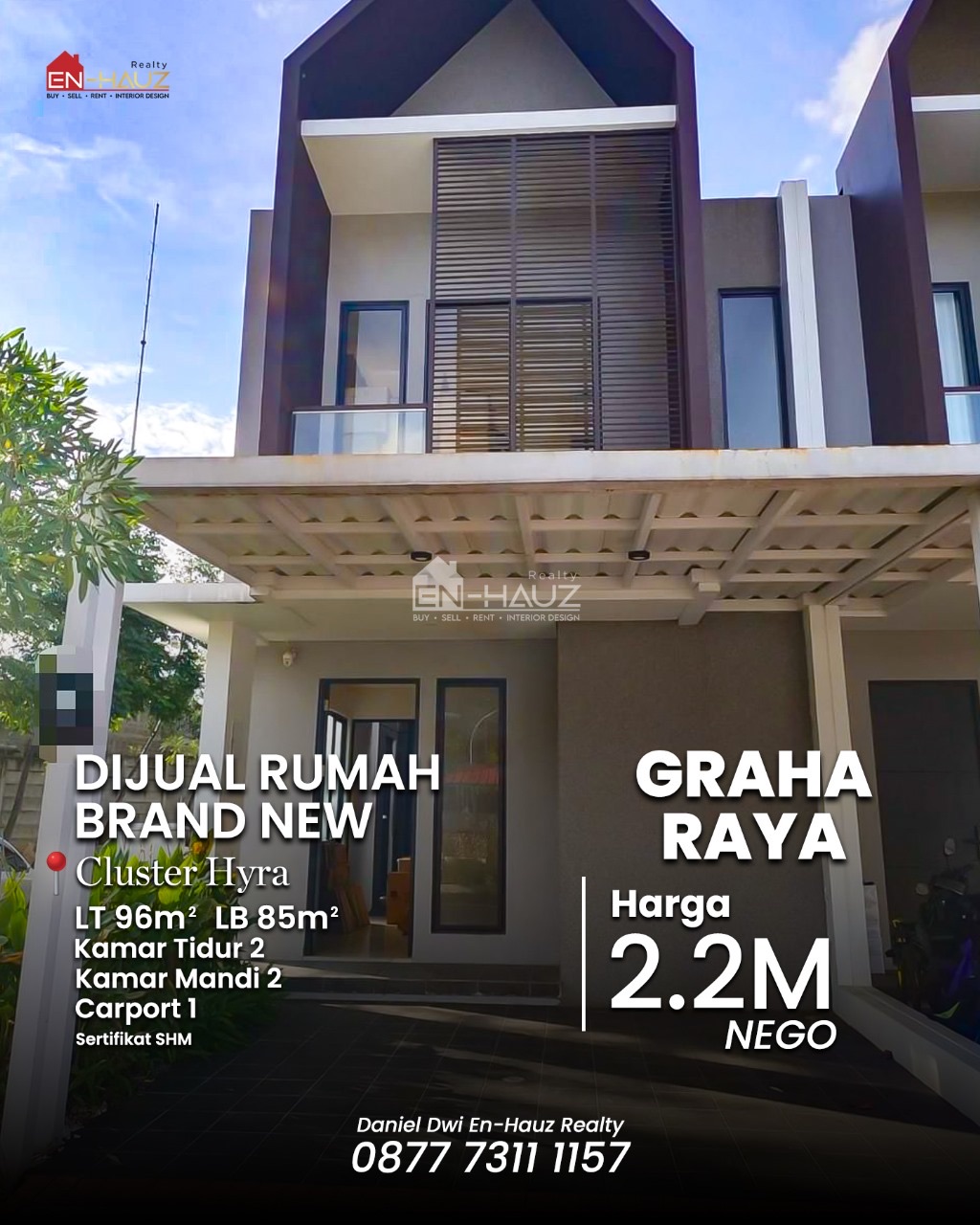 Rumah Dijual di Graha Raya, Tangerang Selatan, foto 1 dari 7