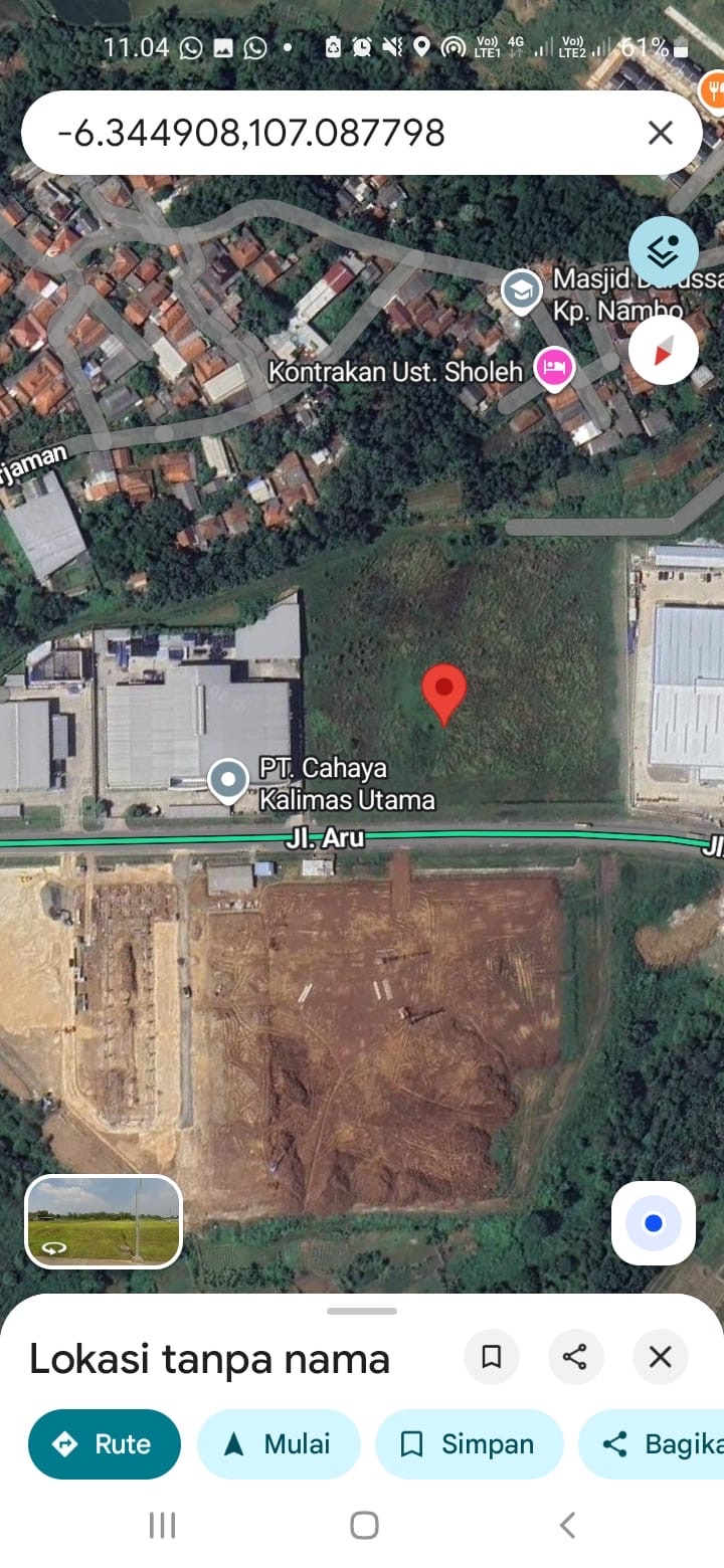 Tanah / Kavling Dijual di Bekasi, foto 1 dari 10