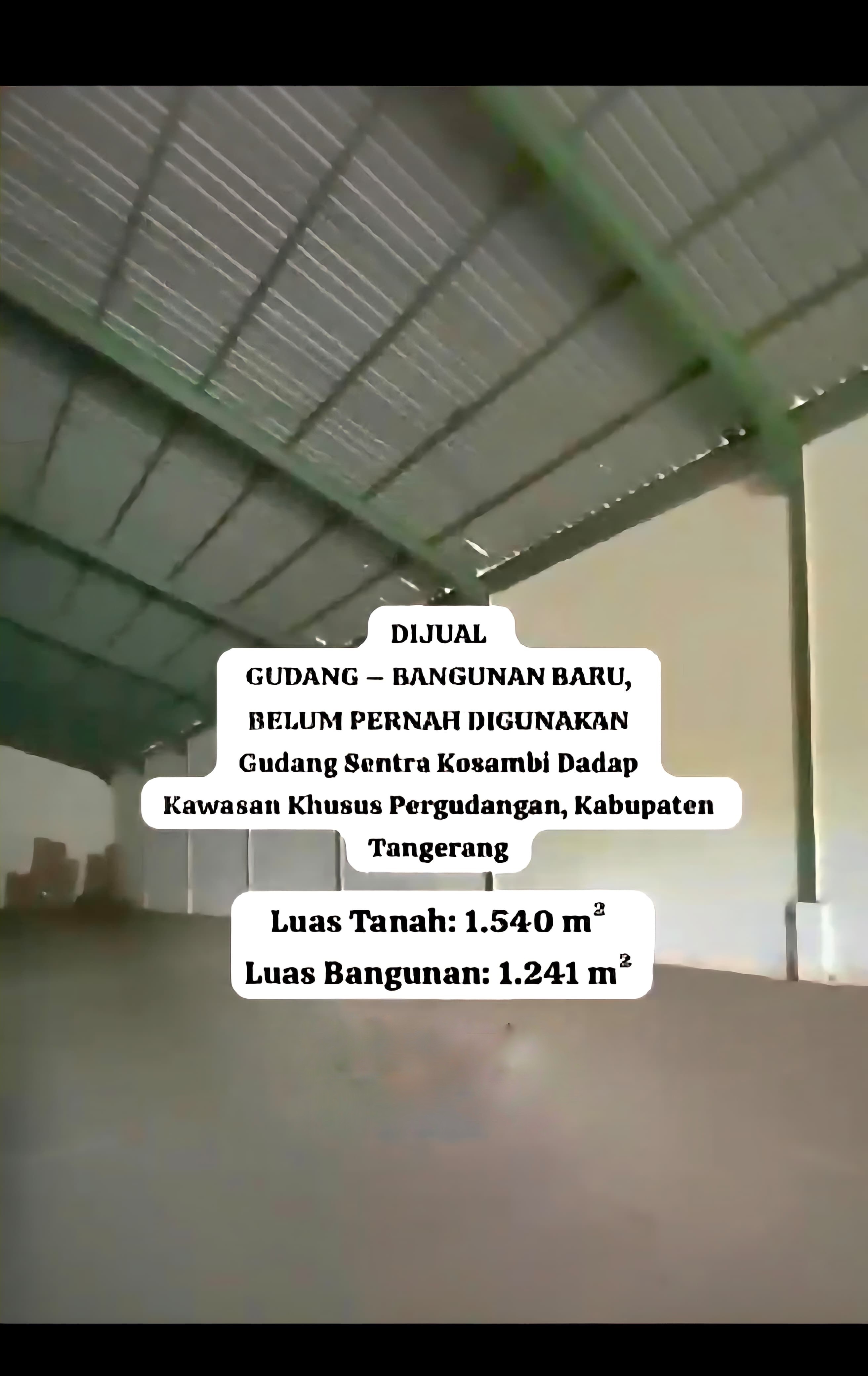 Gudang Dijual di Tangerang, foto 1 dari 9