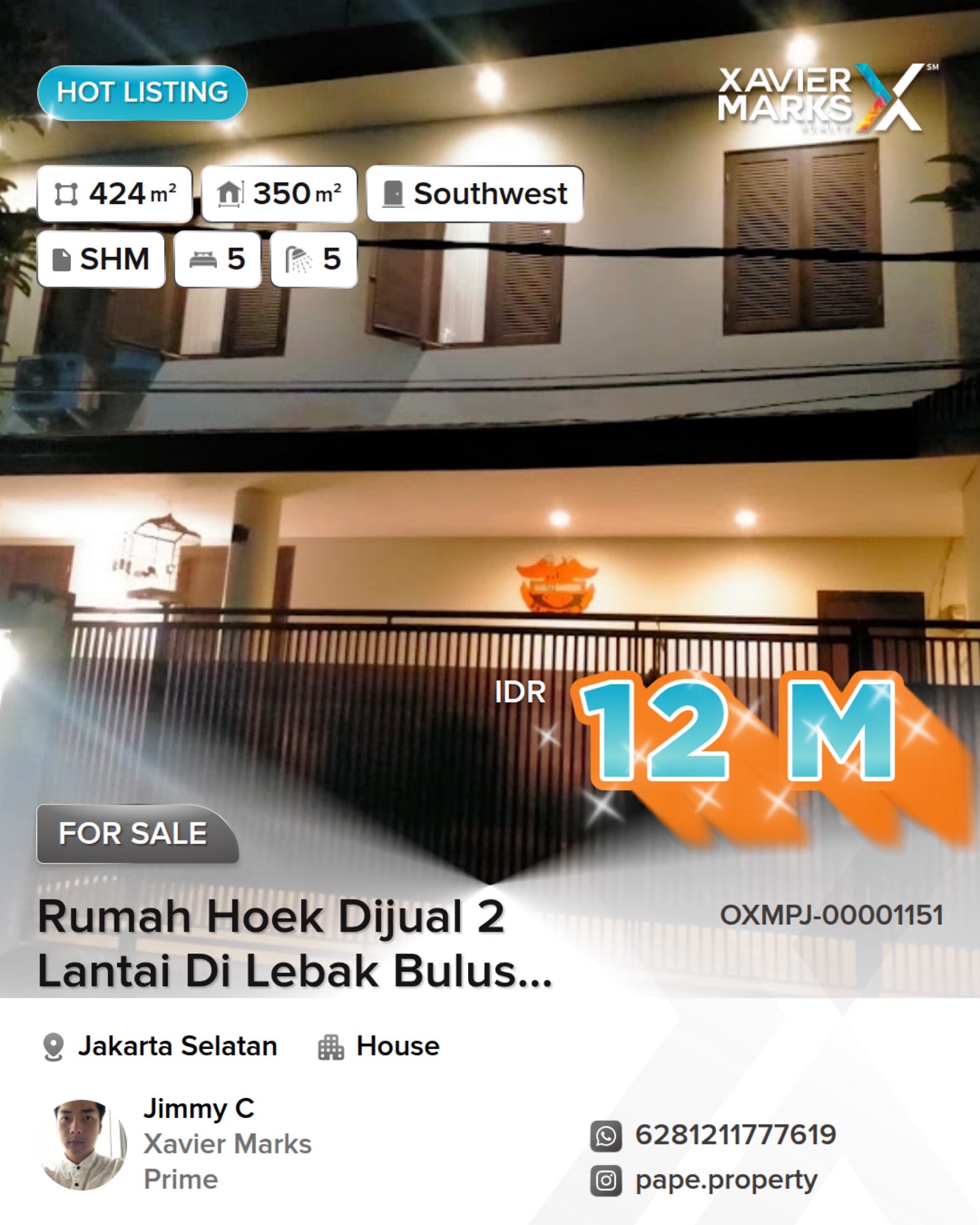 Rumah Dijual di Jakarta Selatan, foto 1 dari 10